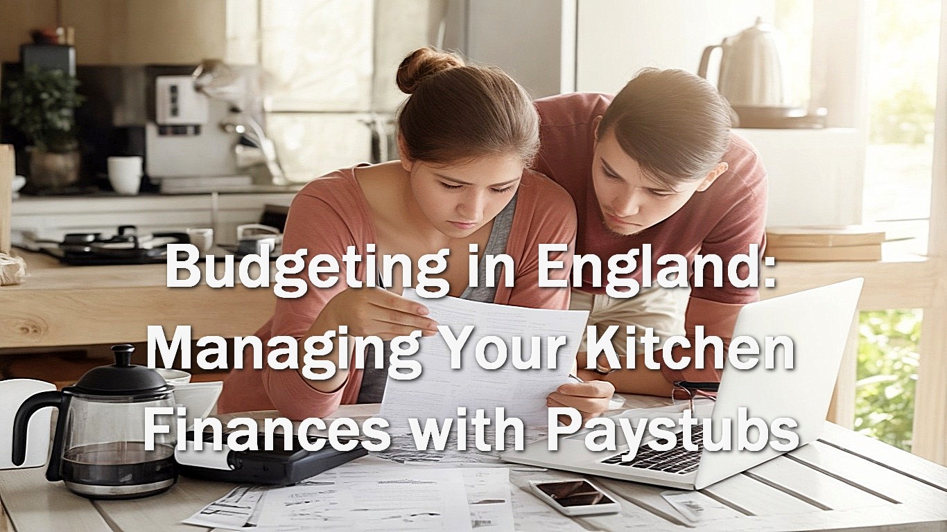 Budgeting in England: Managing Your Kitchen Finances with Paystubs